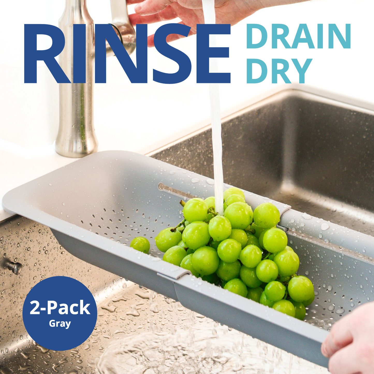 Adjustable Sink Colanders