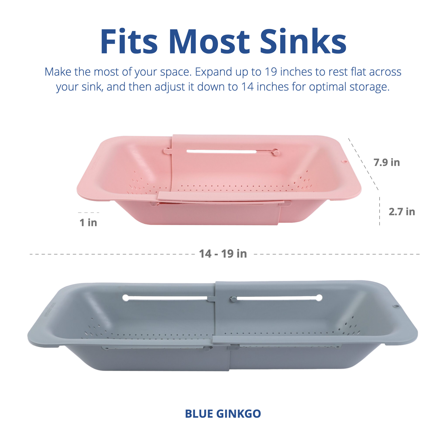 Adjustable Sink Colanders