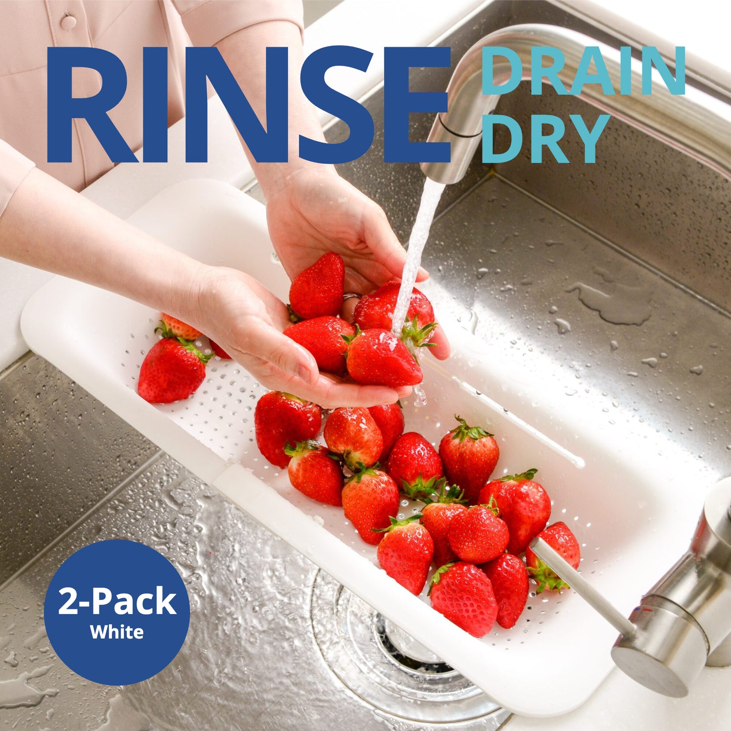 Adjustable Sink Colanders