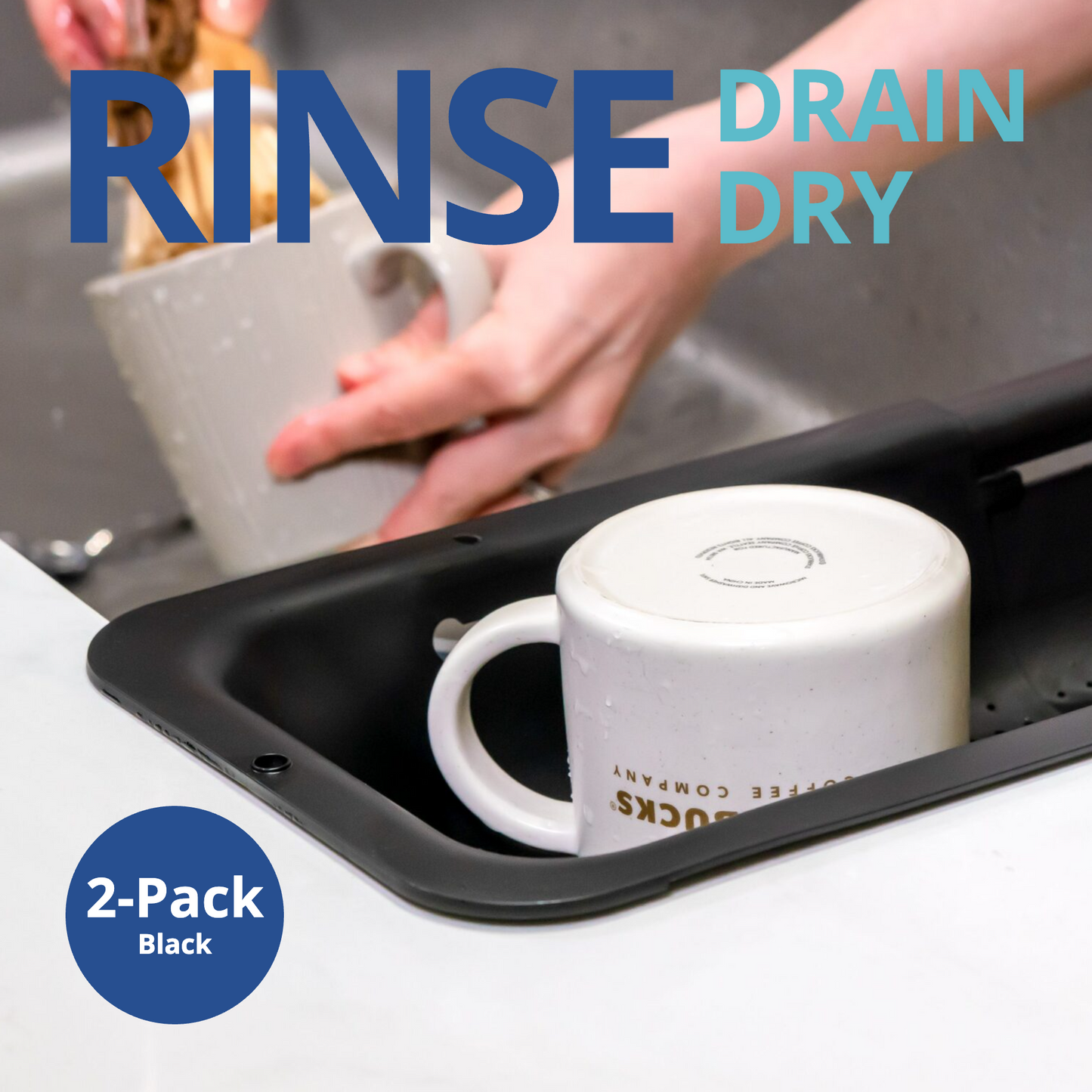 Adjustable Sink Colanders