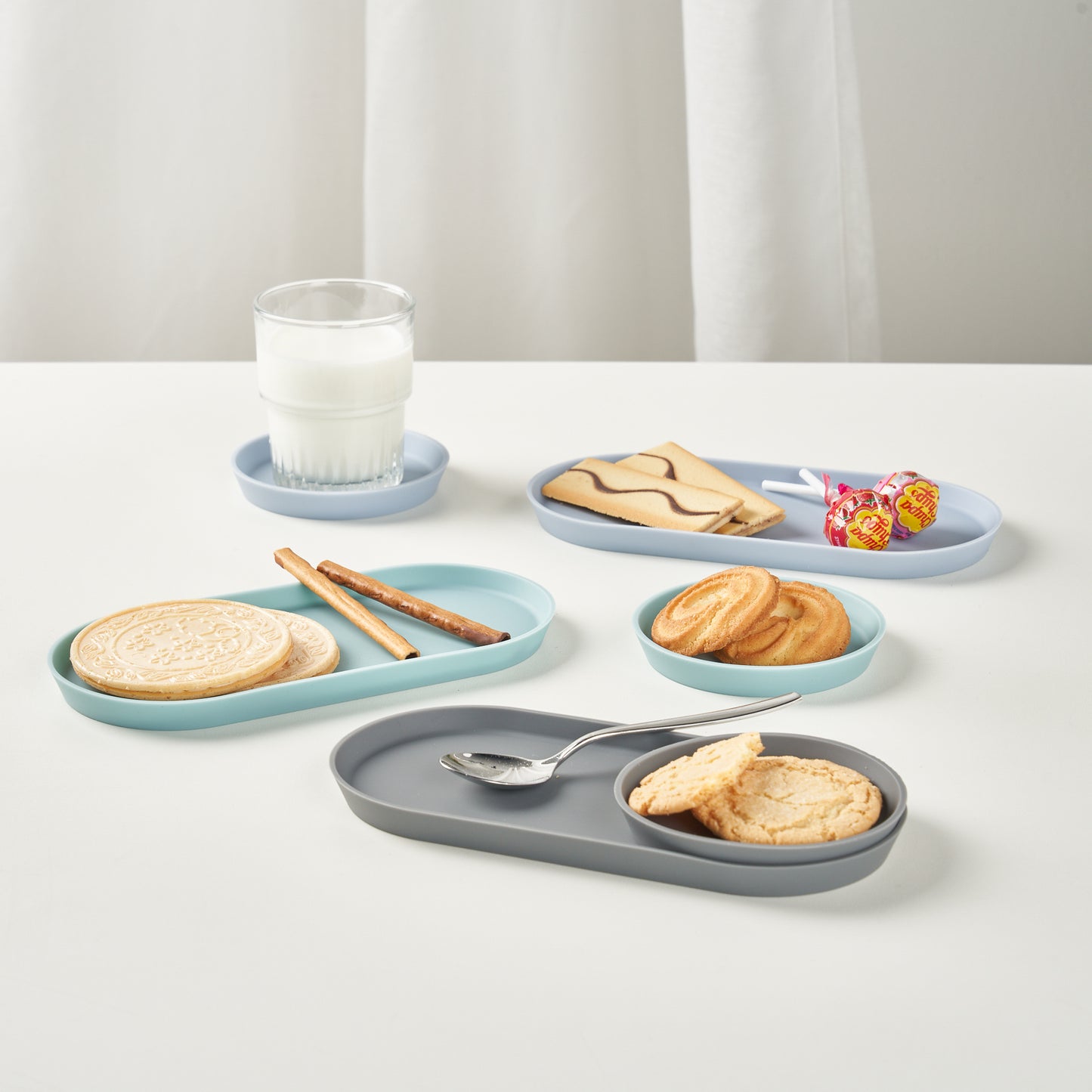 Silicone Trays 6-piece Set