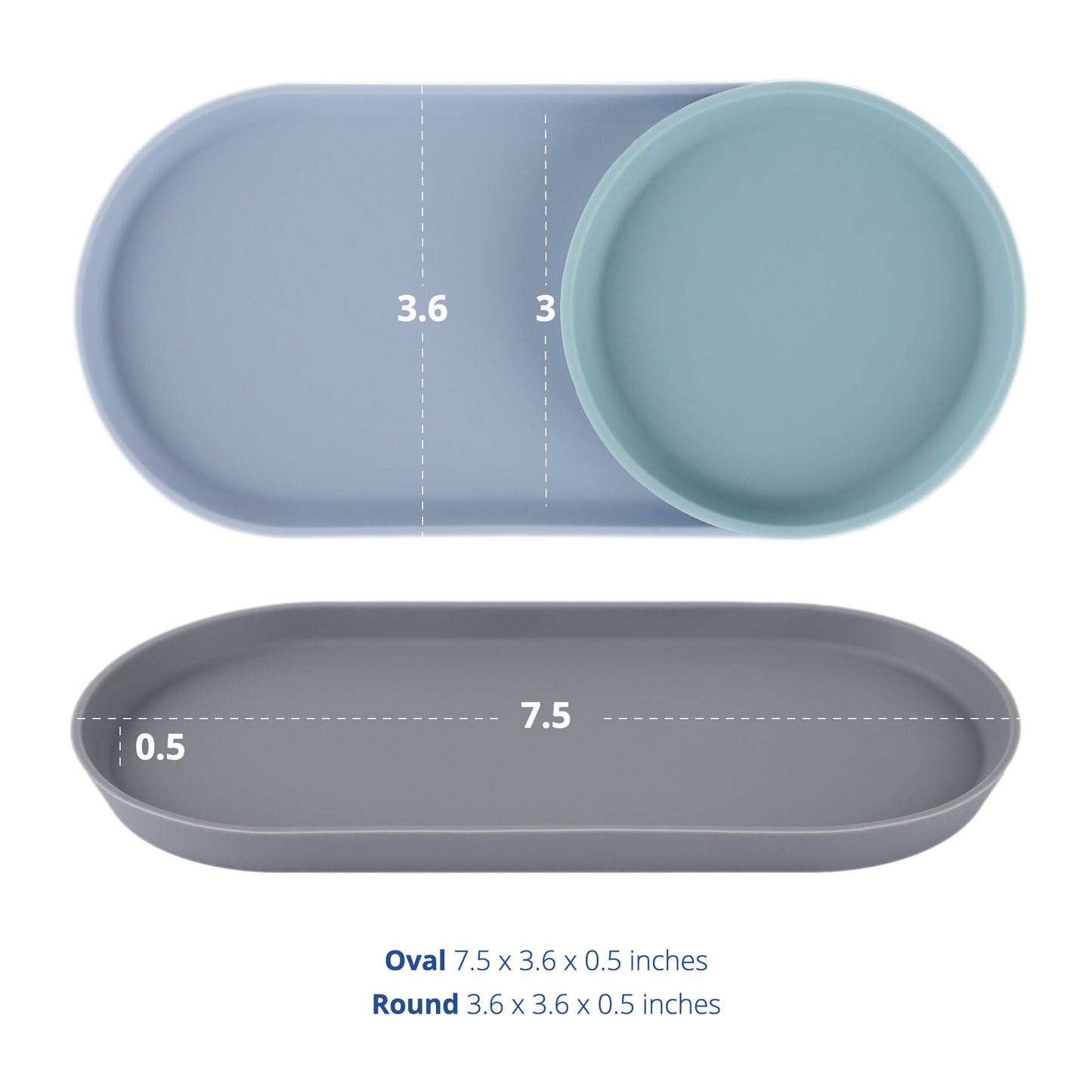 Silicone Trays 6-piece Set