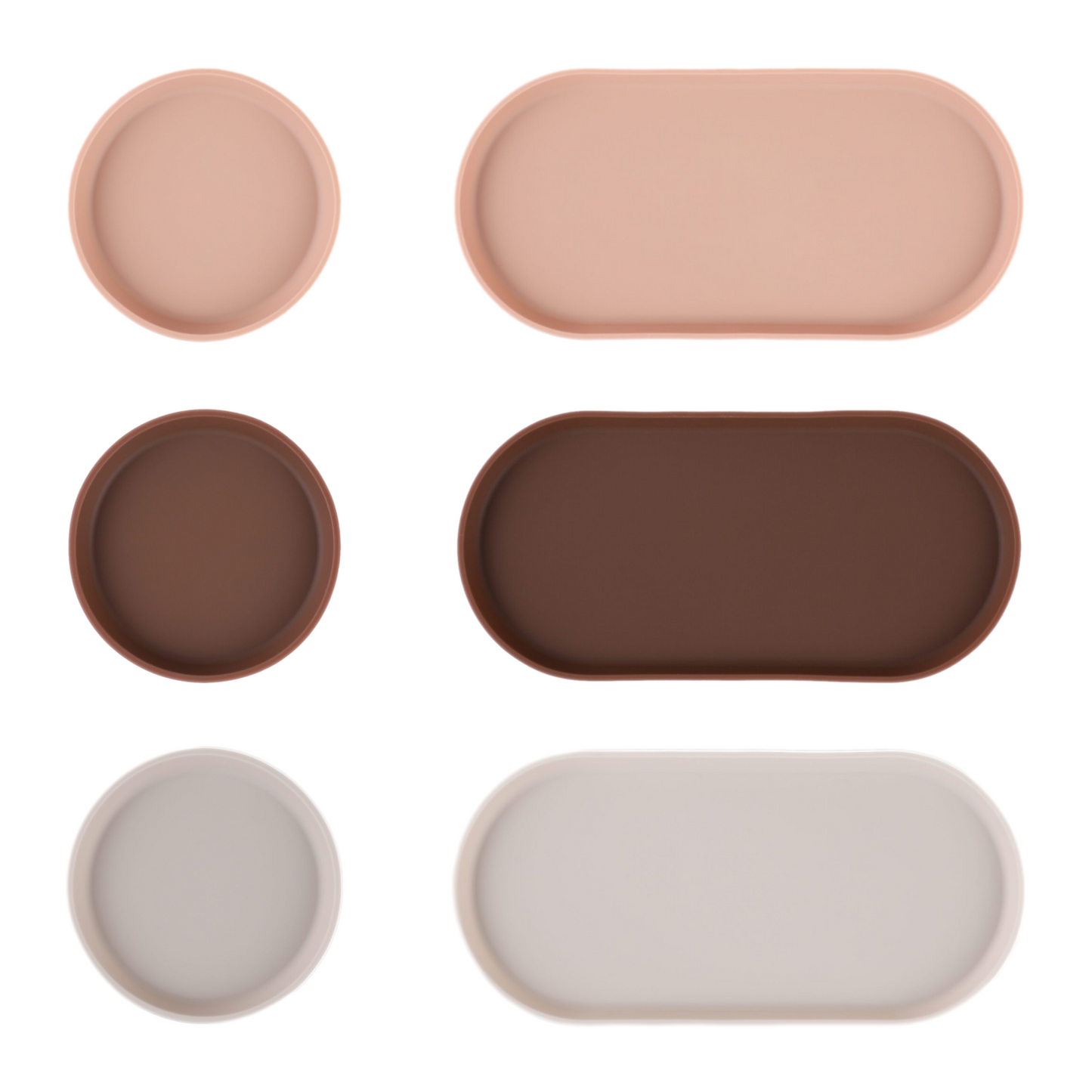 Silicone Trays 6-piece Set