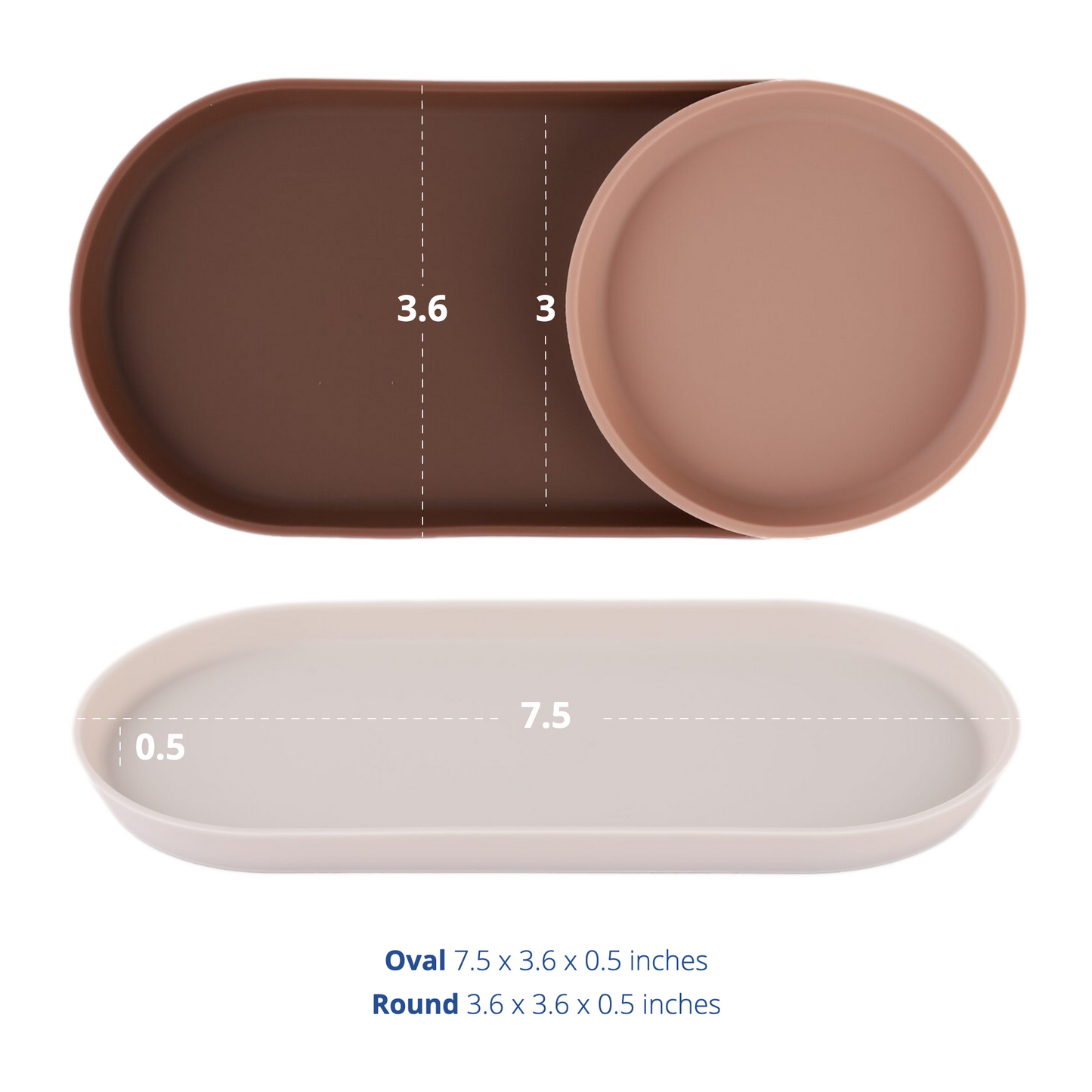 Silicone Trays 6-piece Set