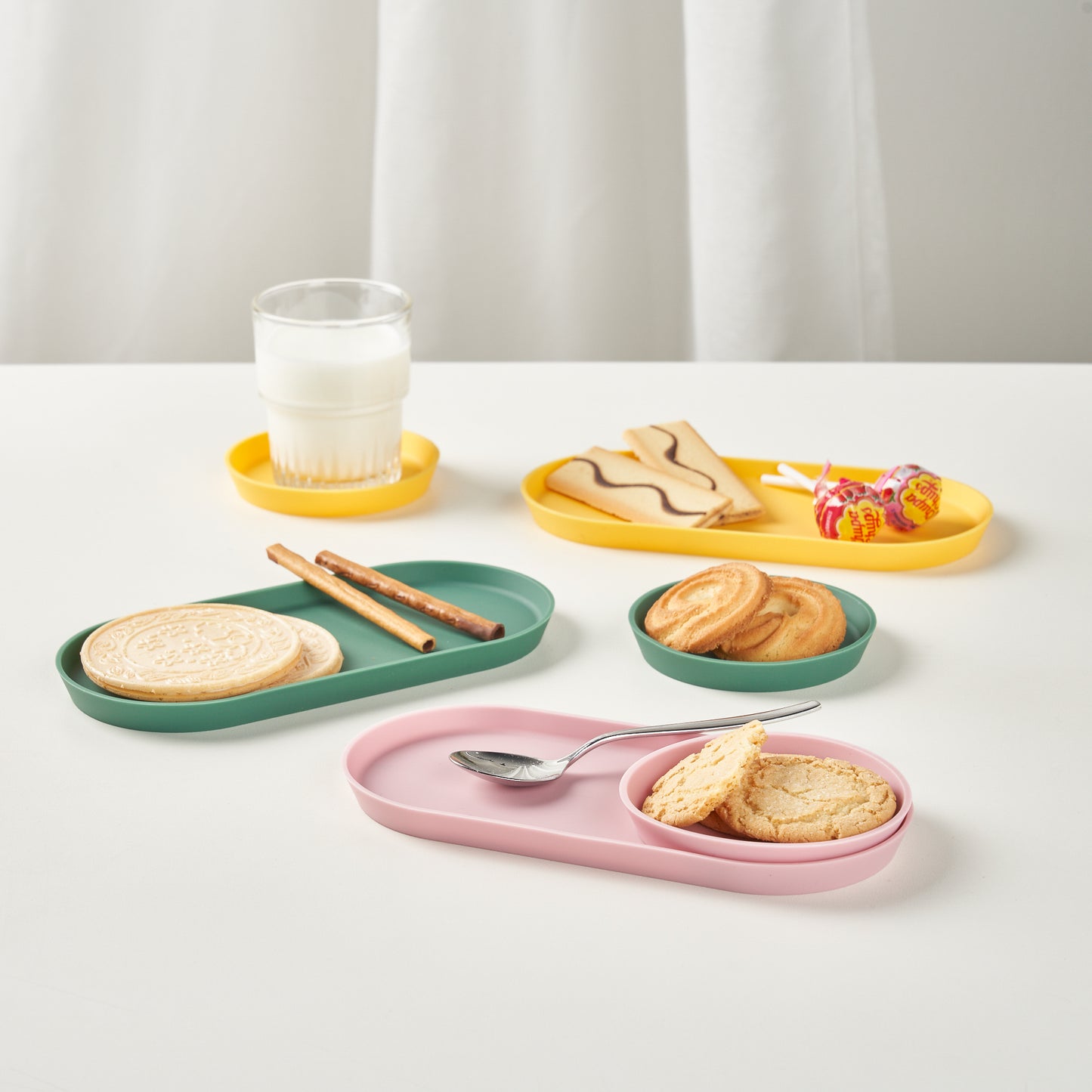 Silicone Trays 6-piece Set
