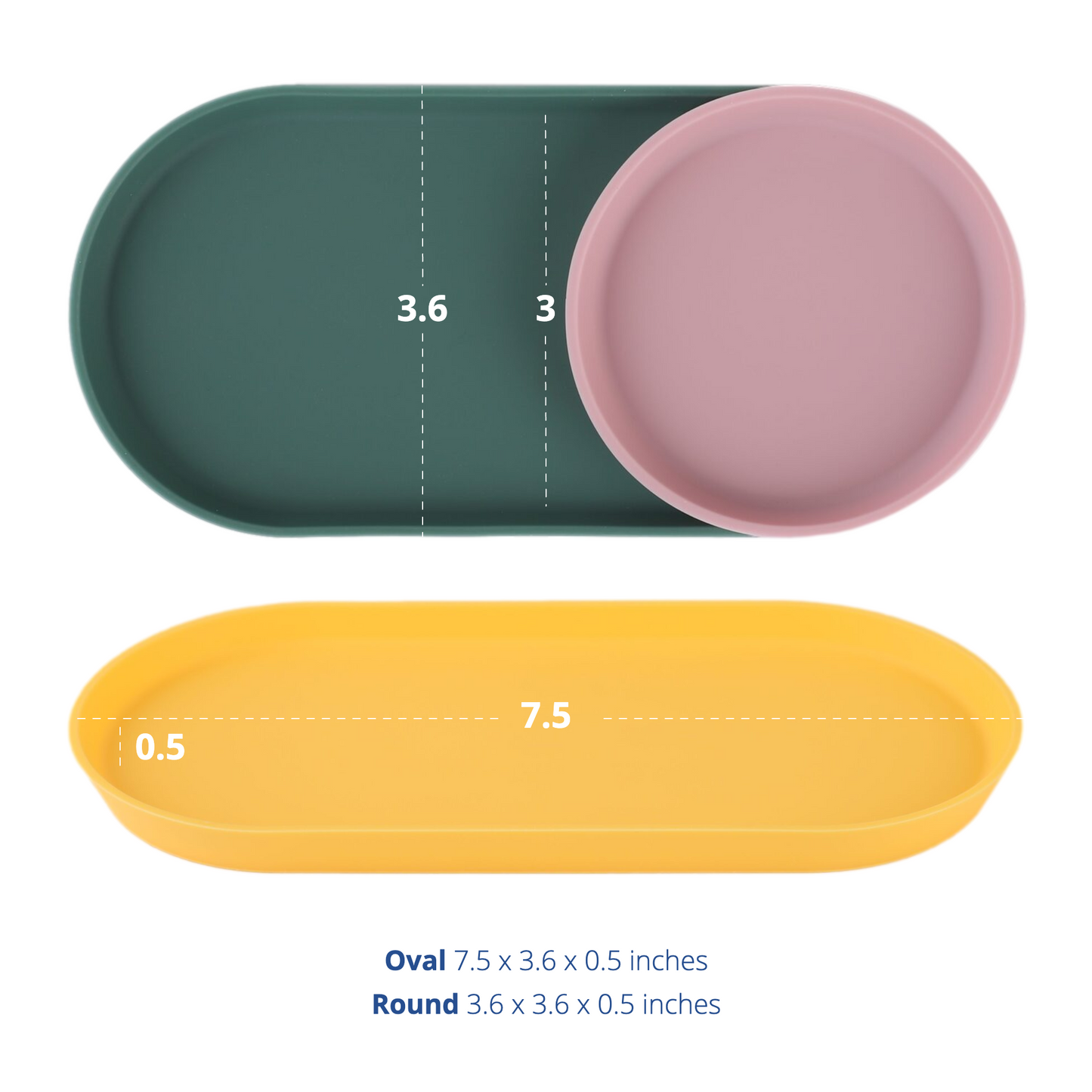 Silicone Trays 6-piece Set