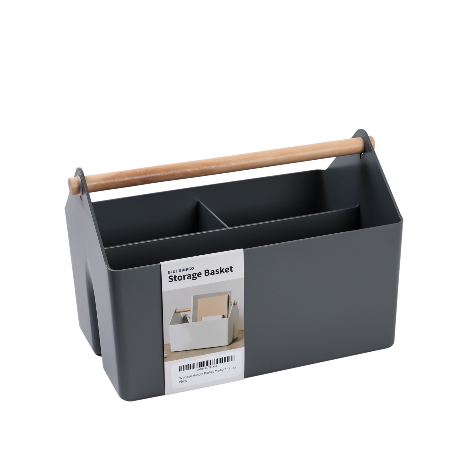 Storage Basket with Handle (Medium 4.7L)