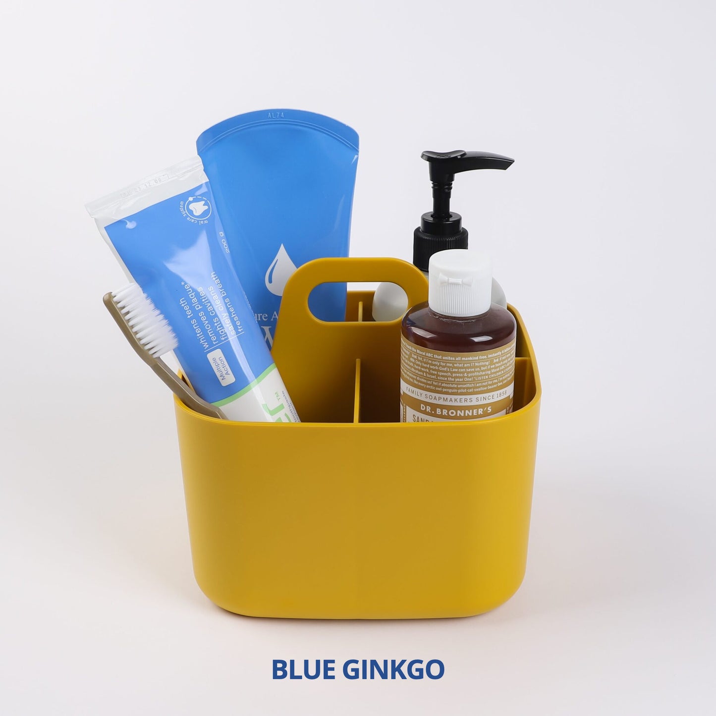 Square Yellow Portable Storage Caddy