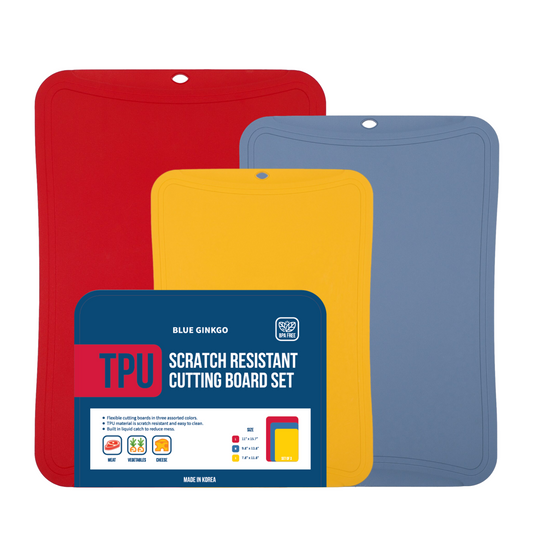 Scratch Resistant TPU Cutting Board Set
