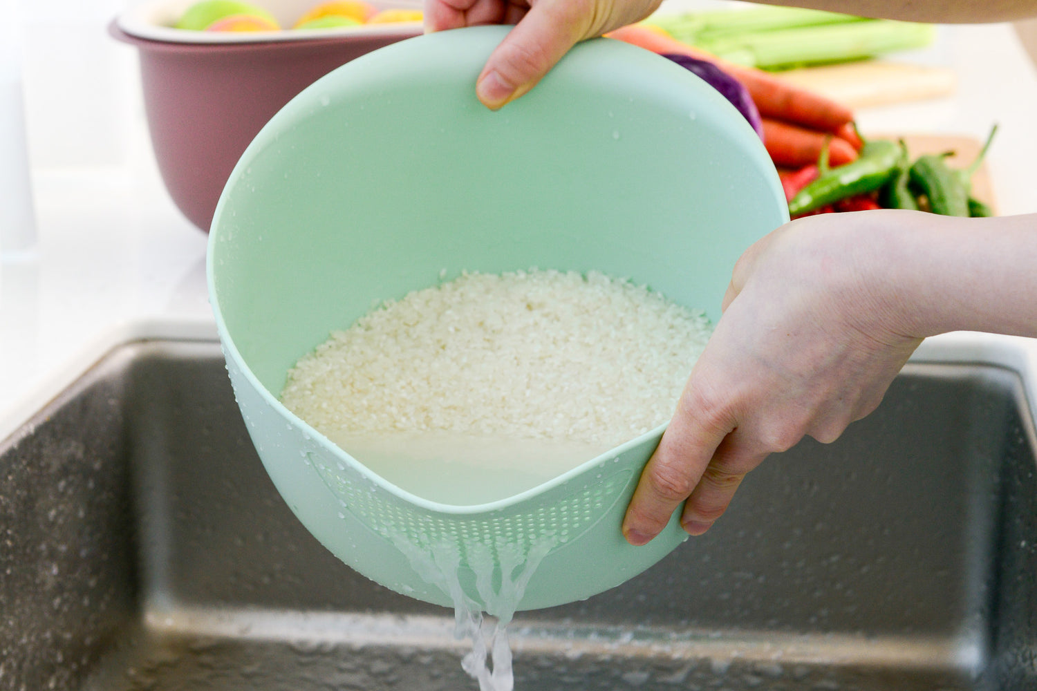Easy Guide to Washing Rice for Perfectly Fluffy Grains – BLUE GINKGO