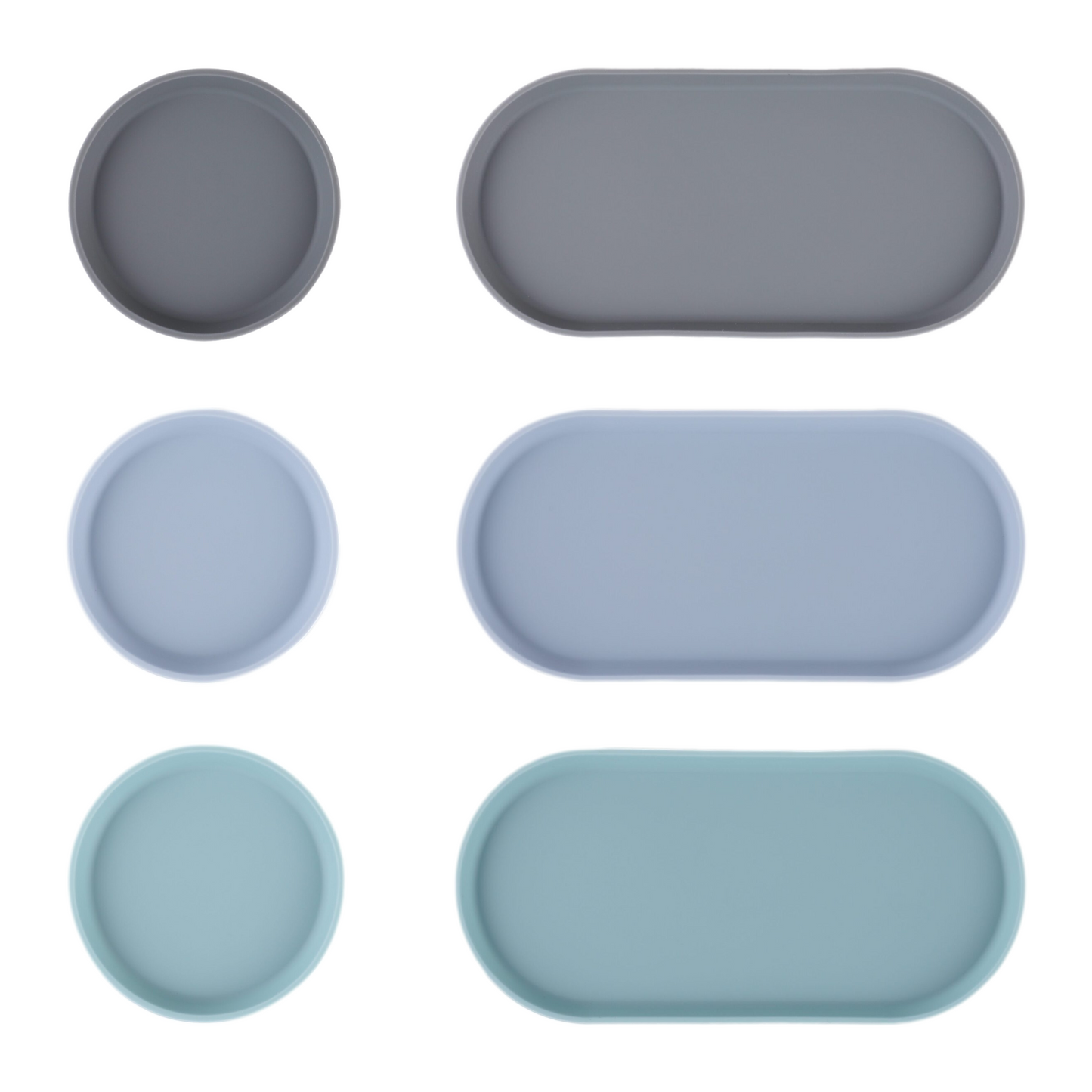 Silicone Trays 6-piece Set