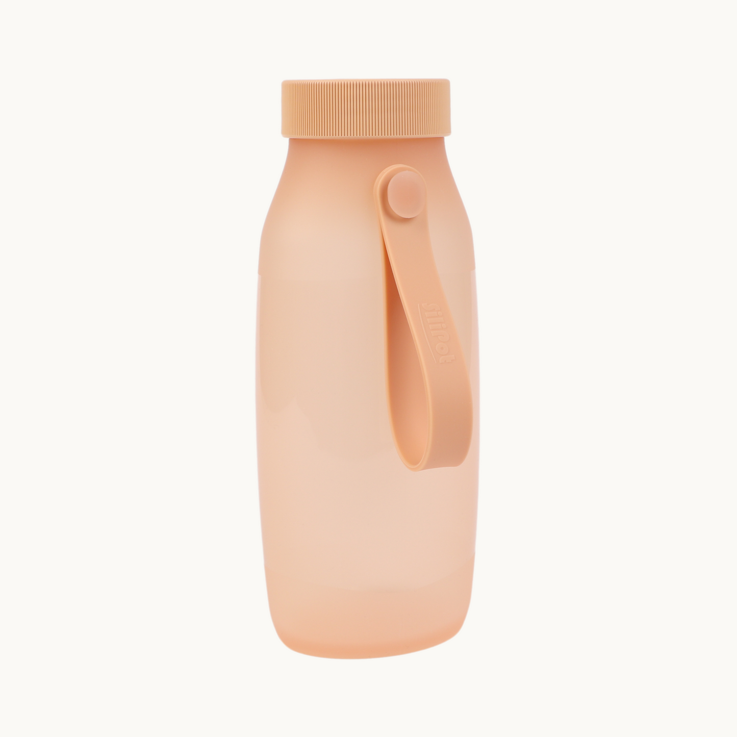 Blue Collapsible Silicone Water Bottle 16.9oz