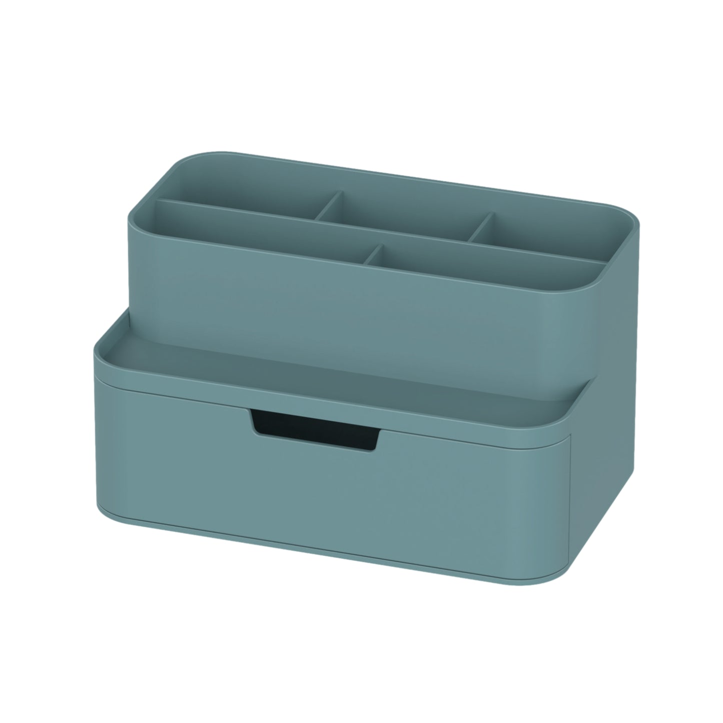 Green Compact Desk Organizer, Pens and More