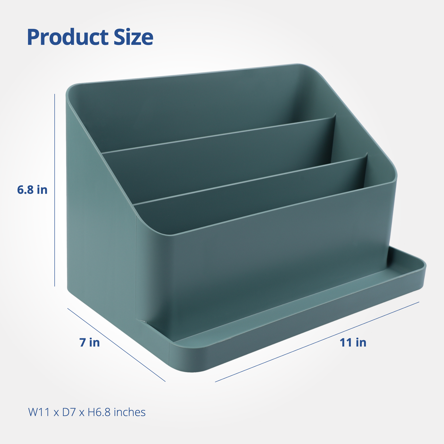Green All-in-One Desk Organizer
