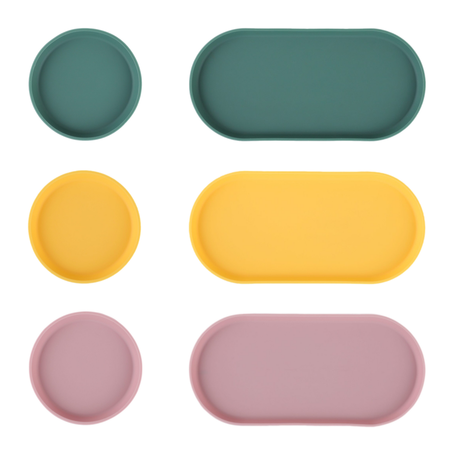 Silicone Trays 6-piece Set