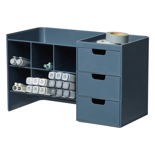 Blue Hive Stack Desk Organizer, Pens and More