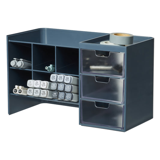 Blue Hive Stack Desk Organizer, Pens and More