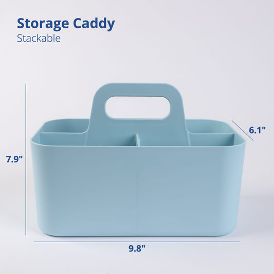Rectangle Blue Portable Storage Caddy