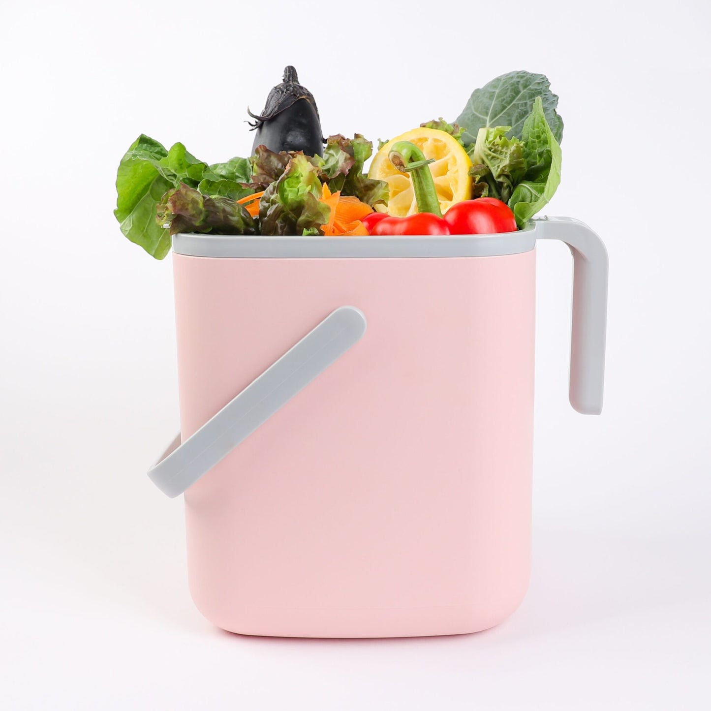 Pink Food Waste Bin 5L