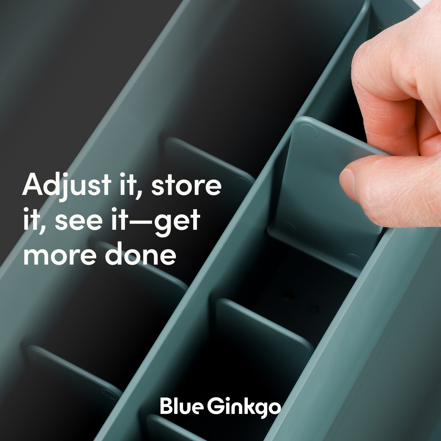 Green All-in-One Desk Organizer