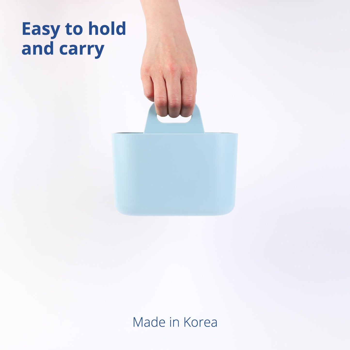 Square Blue Portable Storage Caddy