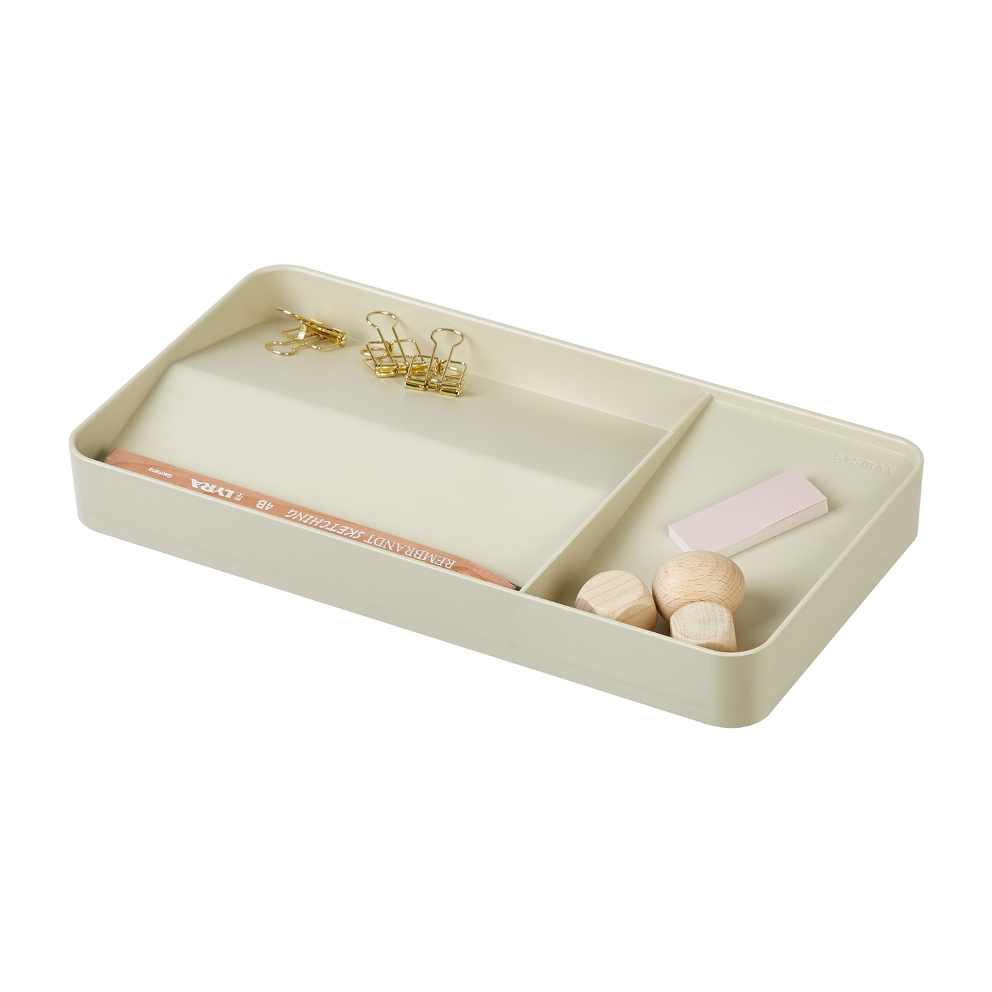 Beige Desk Tray, Organizer Pens and More
