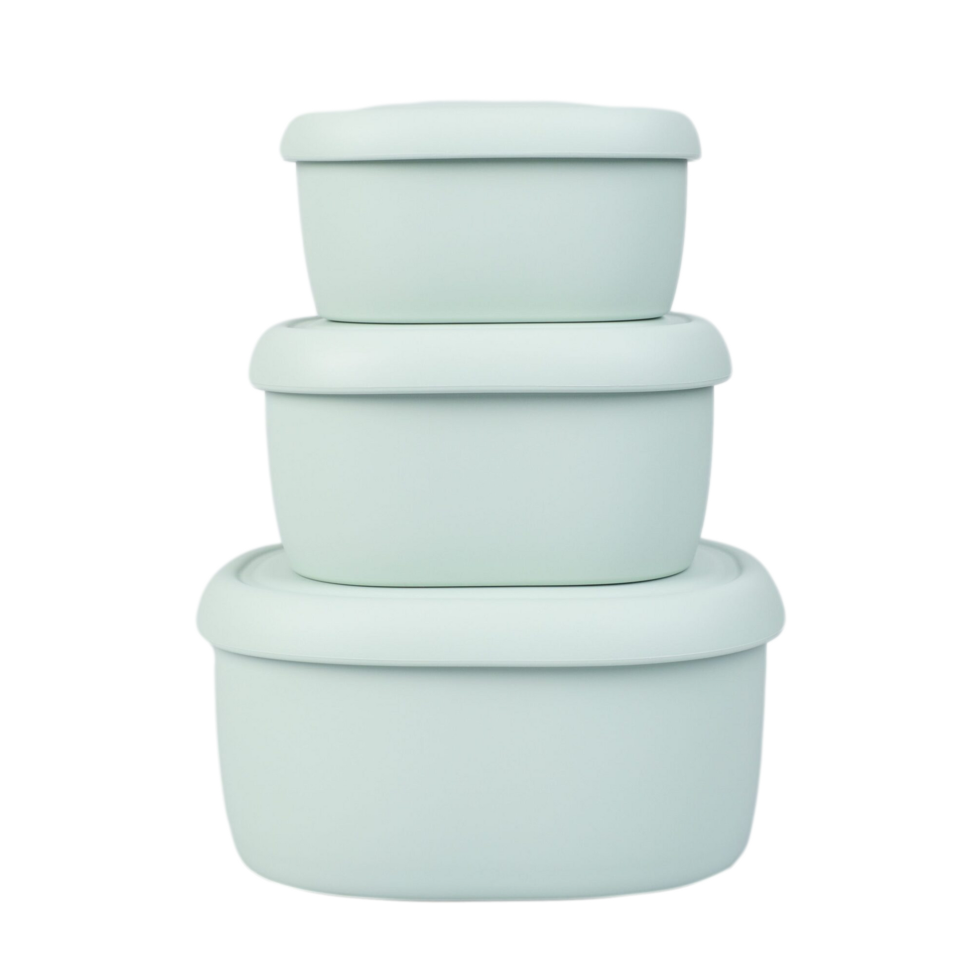 Reusable Airtight Silicone Food Storage Container Set