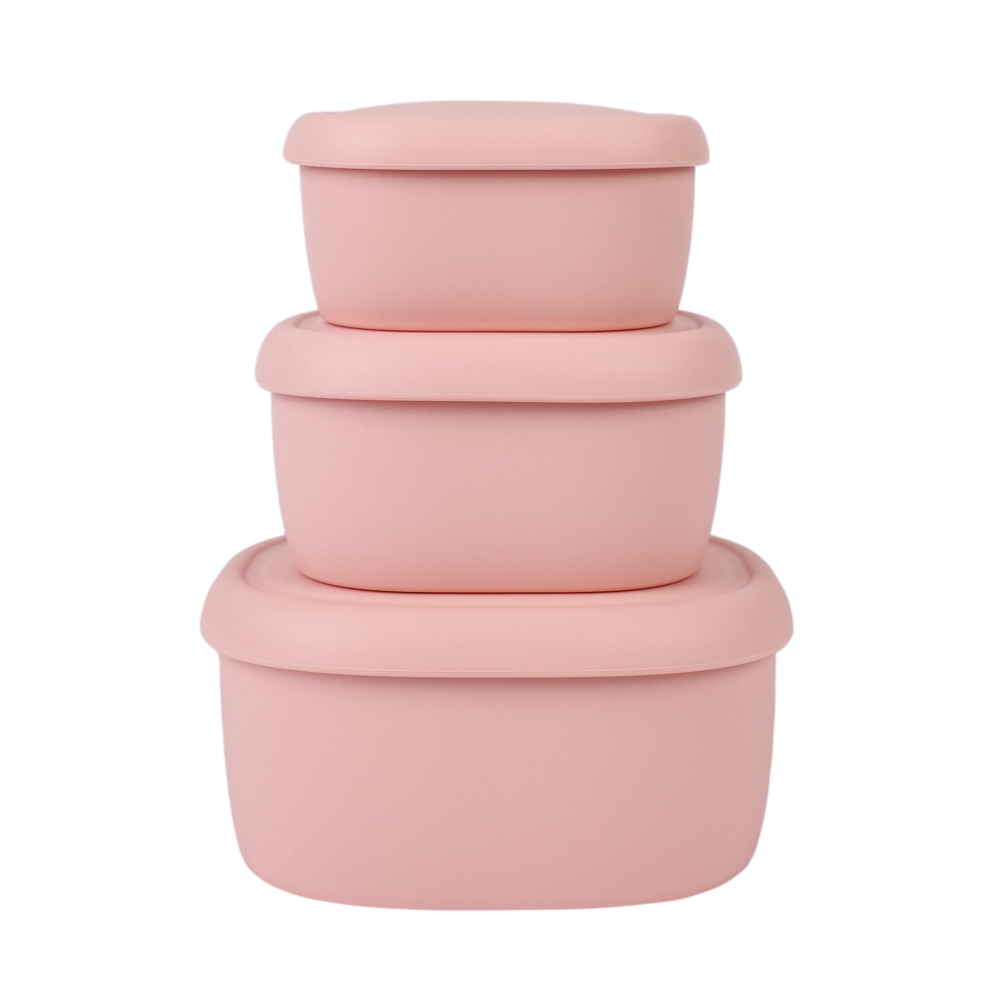 Silicone Food Storage Container with Lids Reusable Airtight Lunch
