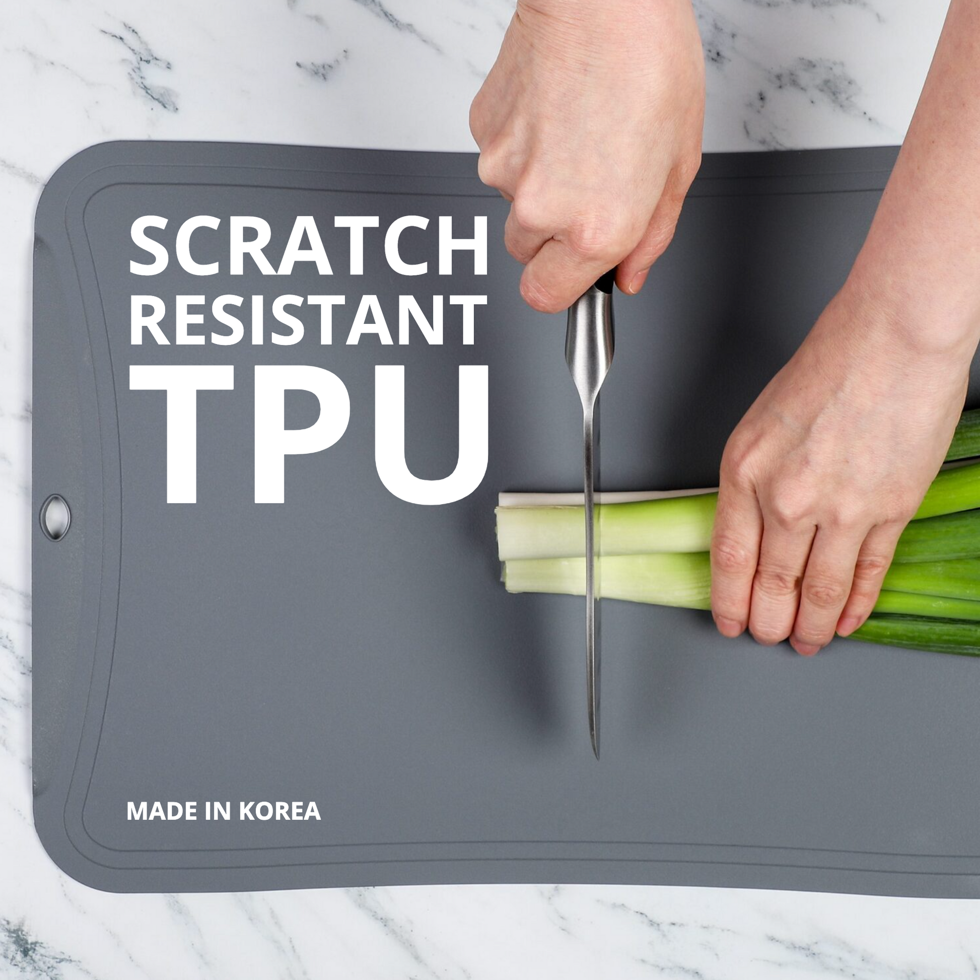 Gintan TPU Cutting Board, BPA-Free, With Knife and Juice Groove,Scratch  Resistant Flexible Cutting Boards for Kitchen, Dishwasher Safe, Easy-Grip